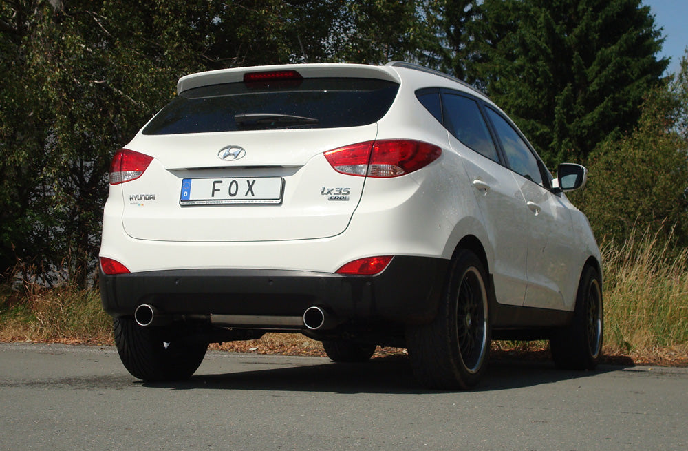 Hyundai ix35 Endschalldämpfer Ausgang rechts/links - 1x100 Typ 12 rechts/links