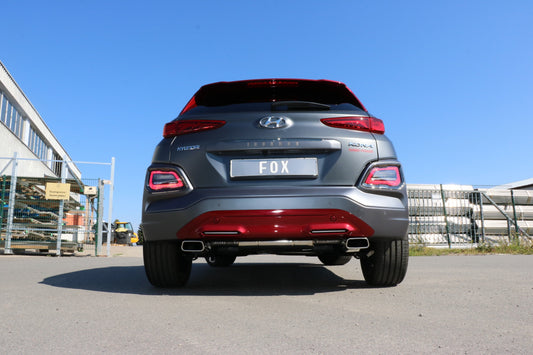 Hyundai Kona 2WD Ironman Endschalldämpfer Ausgang rechts/links - 145x65 Typ 59 rechts/links