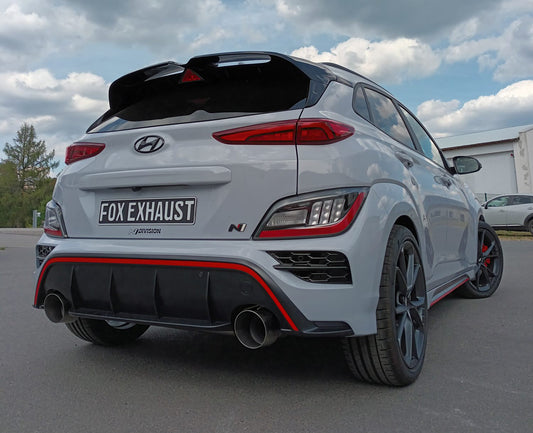 FOX Hyundai Kona N Endschalldämpfer quer Ausgang rechts/links - 1x130 Typ 14 rechts/links