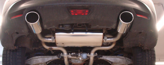 Infiniti FX30d Endschalldämpfer quer Ausgang rechts/links - 129x106 Typ 32 rechts/links