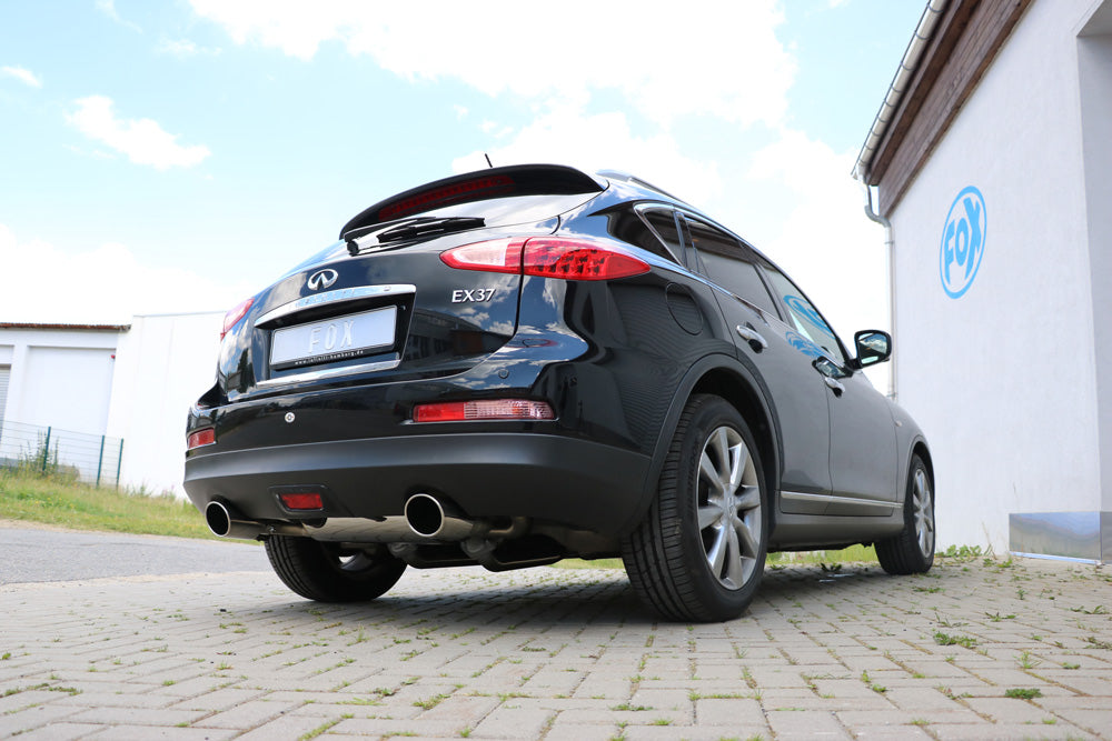 Infiniti EX37 Endschalldämpfer quer Ausgang rechts/links - 129x106 Typ 32 rechts/links