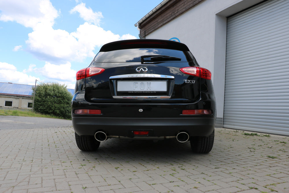 Infiniti EX37 Endschalldämpfer quer Ausgang rechts/links - 129x106 Typ 32 rechts/links