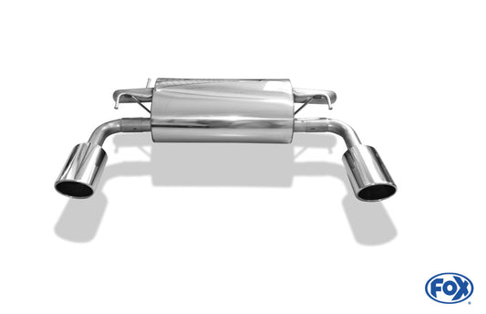 Infiniti EX37 Endschalldämpfer quer Ausgang rechts/links - 129x106 Typ 32 rechts/links