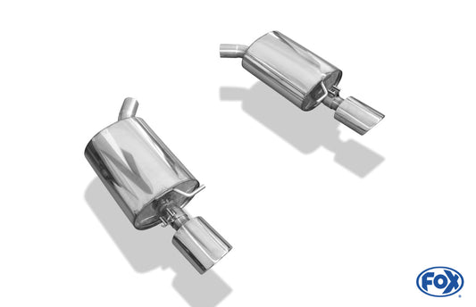Jaguar X-Type Endschalldämpfer rechts/links - 115x85 Typ 33 rechts/links
