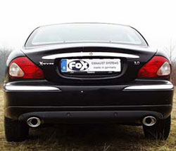 Jaguar X-Type Endschalldämpfer rechts/links - 115x85 Typ 33 rechts/links