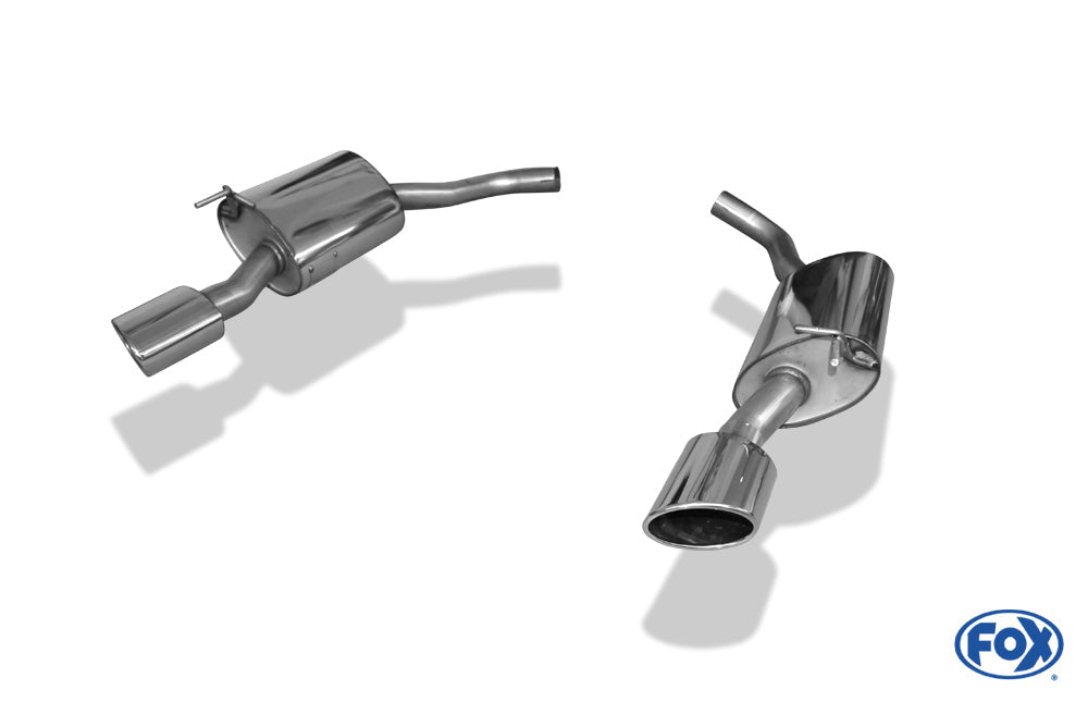 Jaguar XK8 Typ QEV/ QDV Endschalldämpfer rechts/links - 115x85 Typ 38 rechts/links