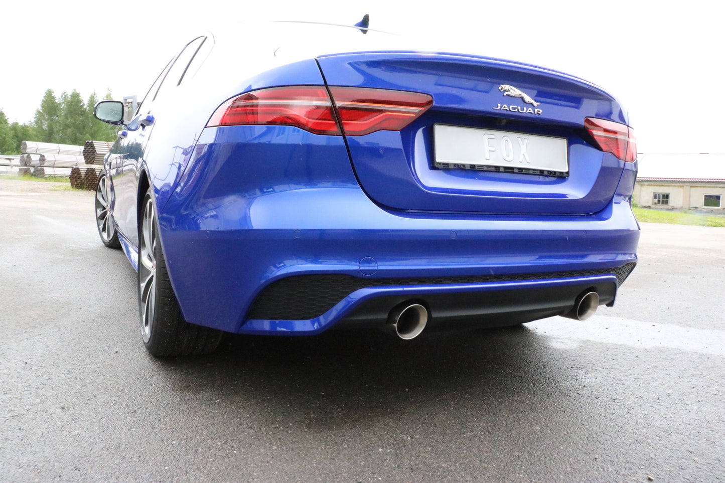 FOX Jaguar XE Endschalldämpfer rechts/links - 1x100 Typ 25 rechts/links