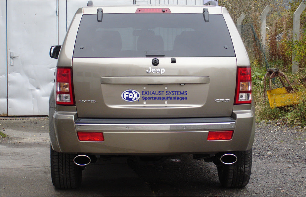 Jeep Grand Cherokee Typ WH Endschalldämpfer Ausgang rechts/links - 140x90 Typ 32 rechts/links