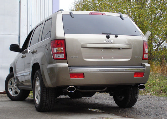 Jeep Grand Cherokee Typ WH Endschalldämpfer Ausgang rechts/links - 140x90 Typ 32 rechts/links