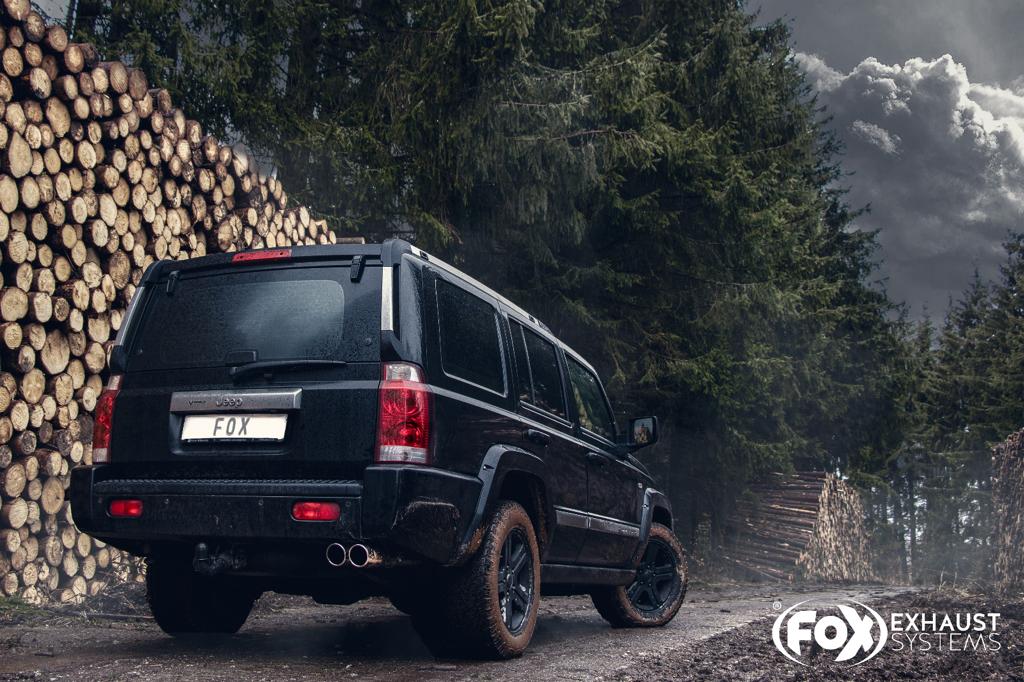 Jeep Commander Typ WH Endschalldämpfer - 2x90 Typ 16