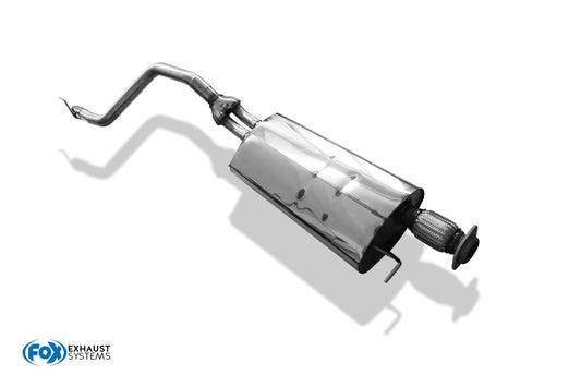 FOX Jeep Commander Typ WH/ XK Endschalldämpfer - 1x70 Typ 28