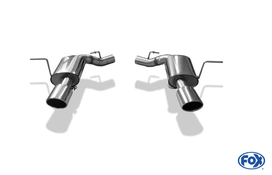 Jeep Grand Cherokee WK II - 6,4l SRT8 bis 2014 Endschalldämpfer rechts/links - 129x106 Typ 44 rechts/links