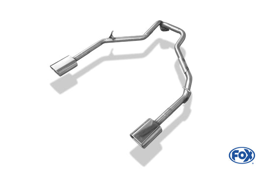 Kia Sorento Typ JC Facelift Endrohrgeweih Ausgang rechts/links - 135x80 Typ 53 rechts/links