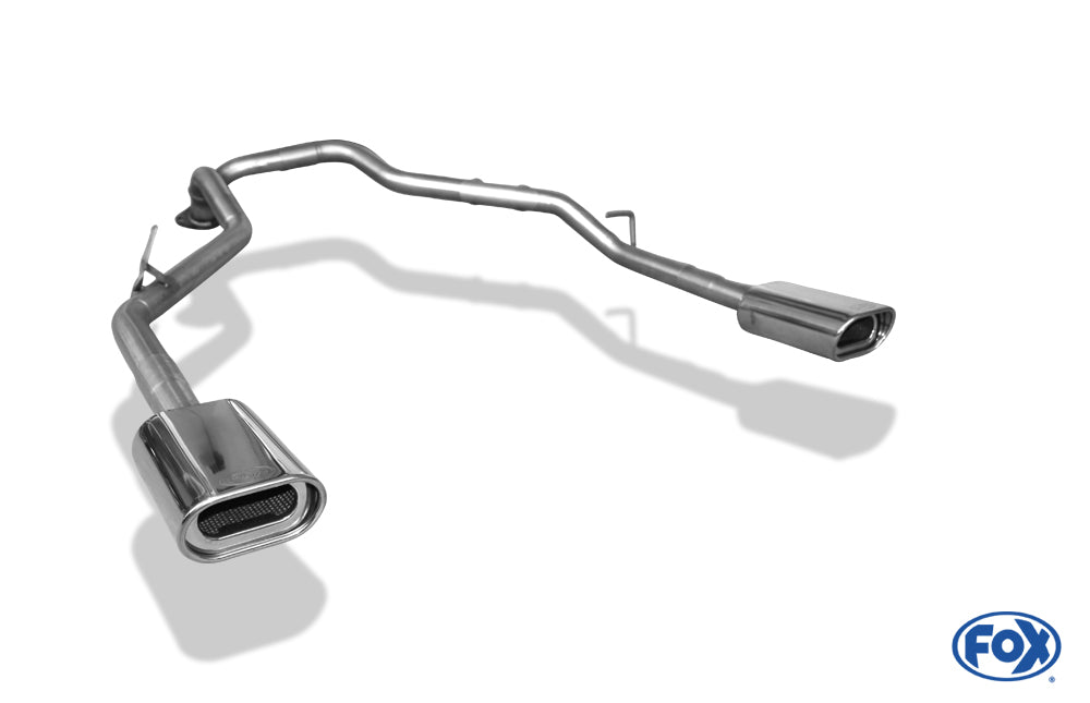 Kia Sorento Typ JC Facelift Endrohrgeweih Ausgang rechts/links - 135x80 Typ 53 rechts/links