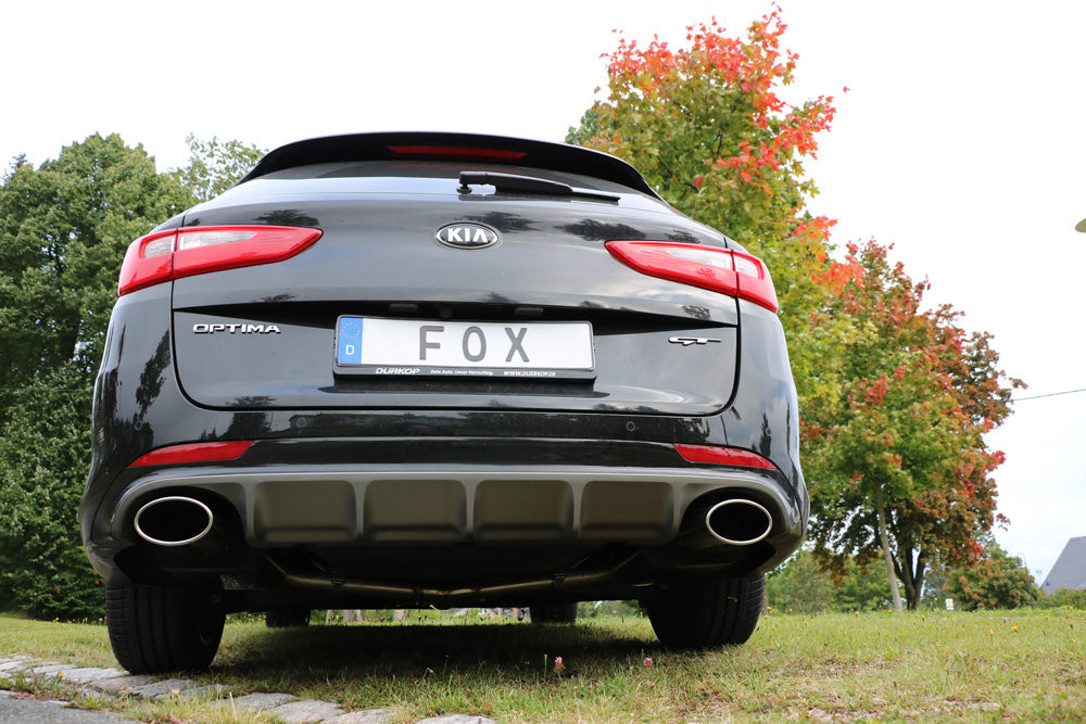 Kia Optima Sportswagon Endschalldämpfer rechts/links - 160x90 Typ 38 rechts/links