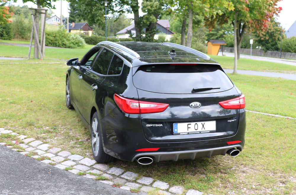 Kia Optima Sportswagon Endschalldämpfer rechts/links - 160x90 Typ 38 rechts/links