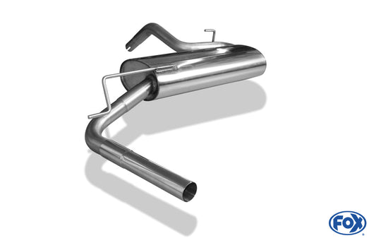 Lada Niva 4x4 Endschalldämpfer quer Ausgang links - 1x45 Typ 10 links