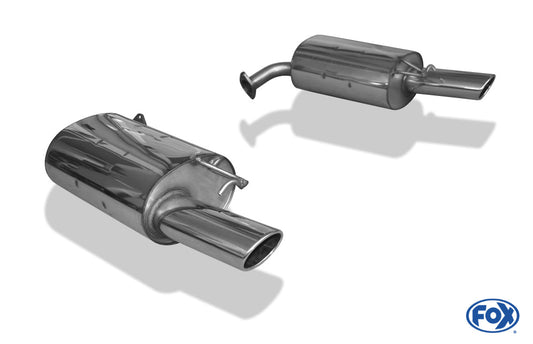 Lexus GS - JZ160 Endschalldämpfer rechts/links - 115x85 Typ 32 rechts/links