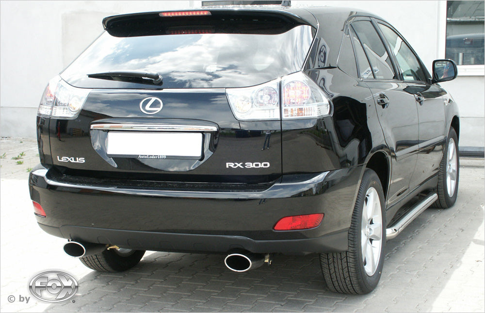 Lexus RX 300/ 350 XU3 Endschalldämpfer Ausgang rechts/links - 140x90 Typ 32 rechts/links