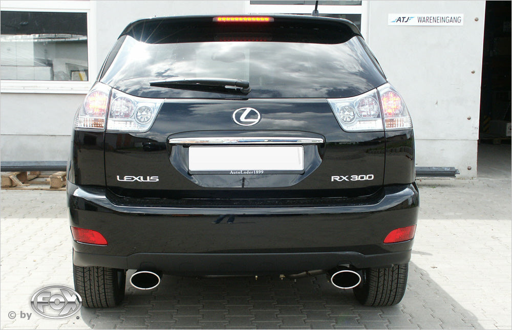 Lexus RX 300/ 350 XU3 Endschalldämpfer Ausgang rechts/links - 140x90 Typ 32 rechts/links