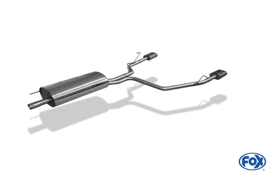 Lexus RX 300/ 350 XU3 Endschalldämpfer Ausgang rechts/links - 135x80 Typ 53 rechts/links