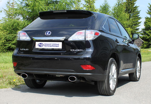 Lexus RX450H Endrohrsystem rechts/links passend auf original Endschalldämpfer - 140x90 Typ 32 rechts/links