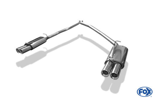 Range Rover II Typ LP Endschalldämpfer rechts/links - 2x80 Typ 13 rechts/links