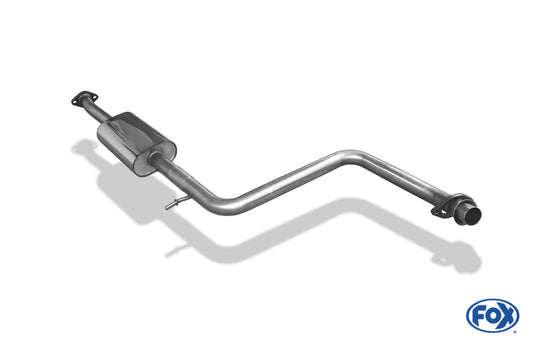 Mazda MX3 Typ EC Vorschalldämpfer mit Tulpe und Flansch