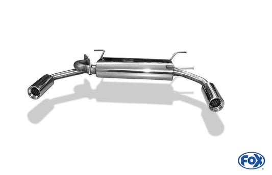 Mazda MX5 Typ NB Endschalldämpfer Ausgang rechts/links - 1x90 Typ 13 rechts/links