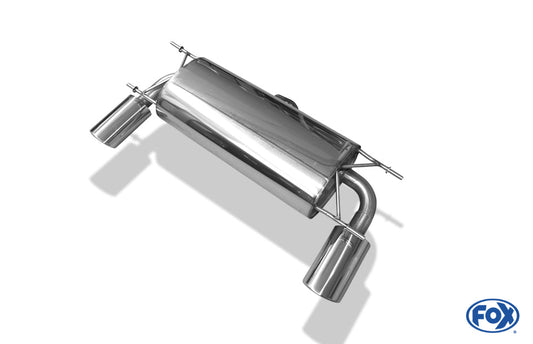 Mazda MX5 Typ NC Endschalldämpfer Ausgang rechts/links - 115x85 Typ 32 rechts/links - dezenter sportlicher Sound mit EWG-Betriebserlaubnis