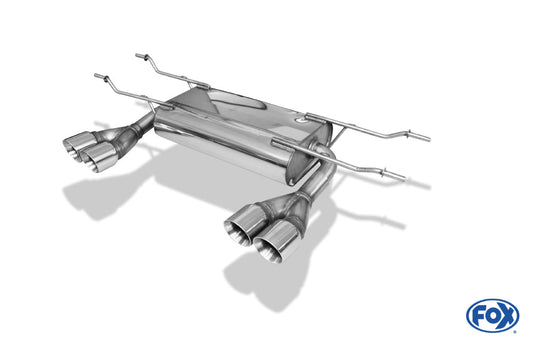 Mazda MX5 - ND Endschalldämpfer quer Ausgang rechts/links - 2x76 Typ 25 rechts/links