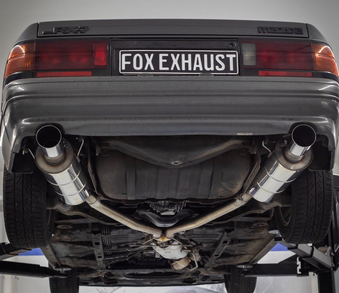 FOX Mazda RX7 - FC Endschalldämpfer rechts/links - 1x100 Typ 10 rechts/links