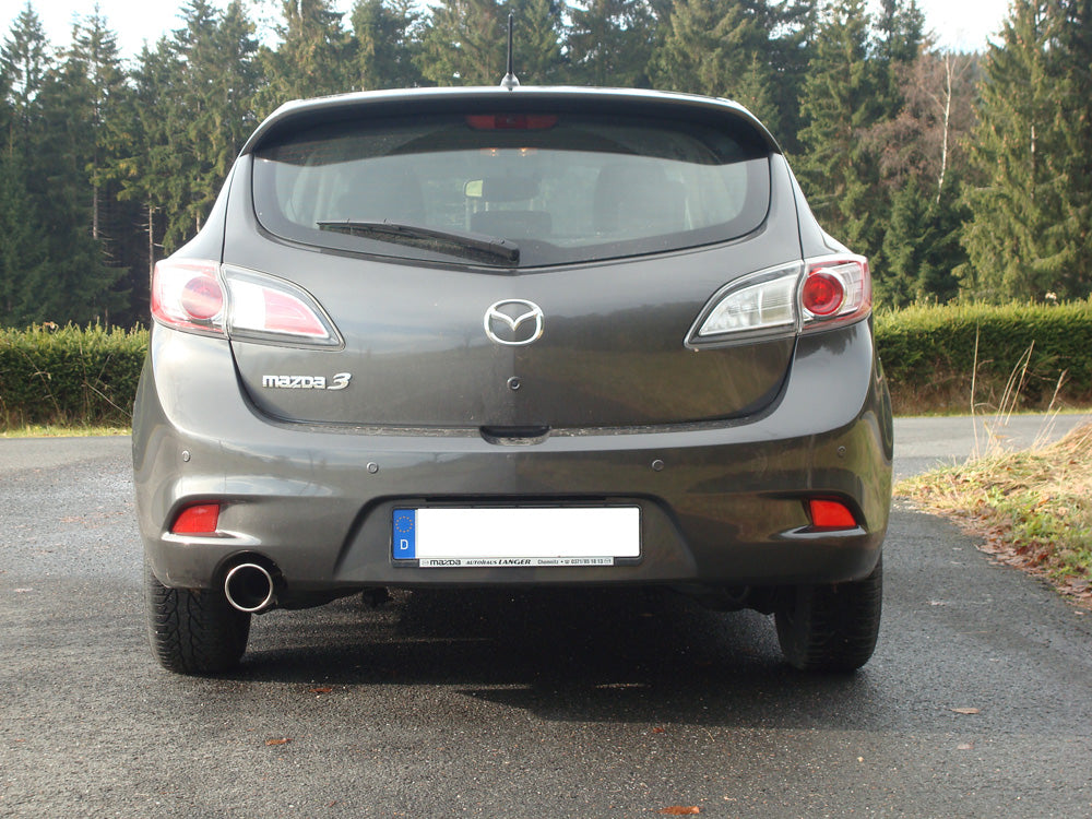 Mazda 3 BL - Benzin Endschalldämpfer - 1x100 Typ 16