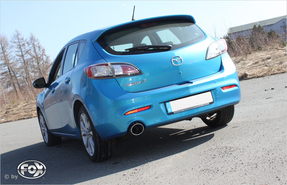 Mazda 3 BL - Diesel Endschalldämpfer - 129x106 Typ 32