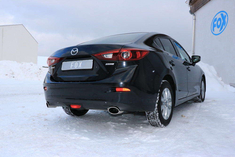 Mazda 3 - BM - Stufenheck Endschalldämpfer quer rechts/links - 115x85 Typ 38 rechts/links