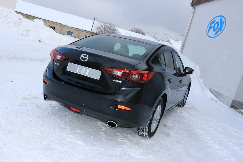 Mazda 3 - BM - Stufenheck Endschalldämpfer quer rechts/links - 115x85 Typ 38 rechts/links