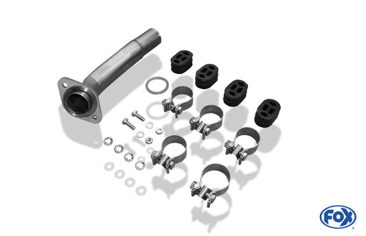 Mazda 3 - BM - Stufenheck Endschalldämpfer quer rechts/links - 1x100 Typ 16 rechts/links