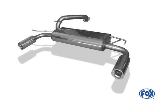 Mazda 5 - CR1 Endschalldämpfer quer Ausgang rechts/links - 1x90 Typ 13 rechts/links