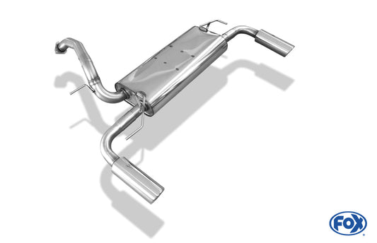 Mazda 5 - CW Endschalldämpfer quer Ausgang rechts/links - 1x80 Typ 16 rechts/links