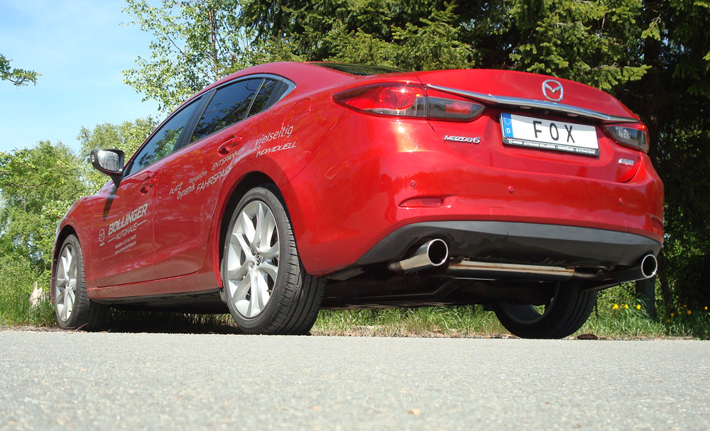 Mazda 6 - GJ Limousine/ Kombi Frontantrieb & Allrad Endschalldämpfer quer Ausgang rechts/links - 1x100 Typ 16 rechts/links