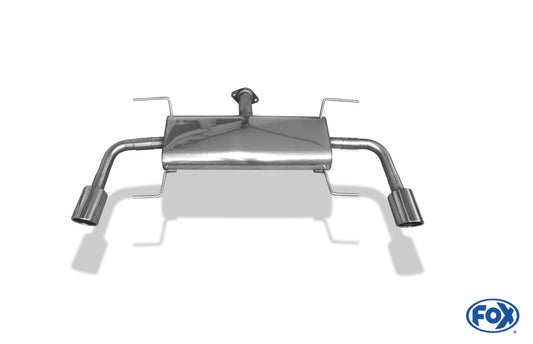 Mazda 6 - GJ Limousine/ Kombi Frontantrieb & Allrad Endschalldämpfer quer Ausgang rechts/links - 1x100 Typ 16 rechts/links