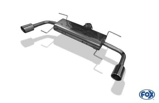 Mazda 6 - GJ Limousine Endschalldämpfer quer Ausgang rechts/links - 1x100 Typ 16 rechts/links