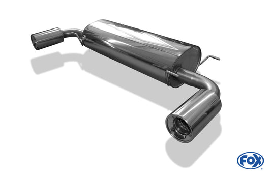 Mazda CX7 Endschalldämpfer quer Ausgang rechts/links - 1x114 Typ 13 rechts/links