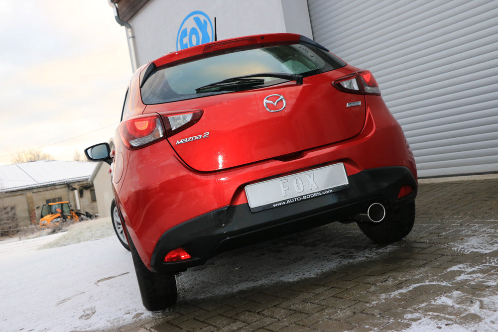 Mazda 2 DL/DJ Endschalldämpfer - 1x100 Typ 12