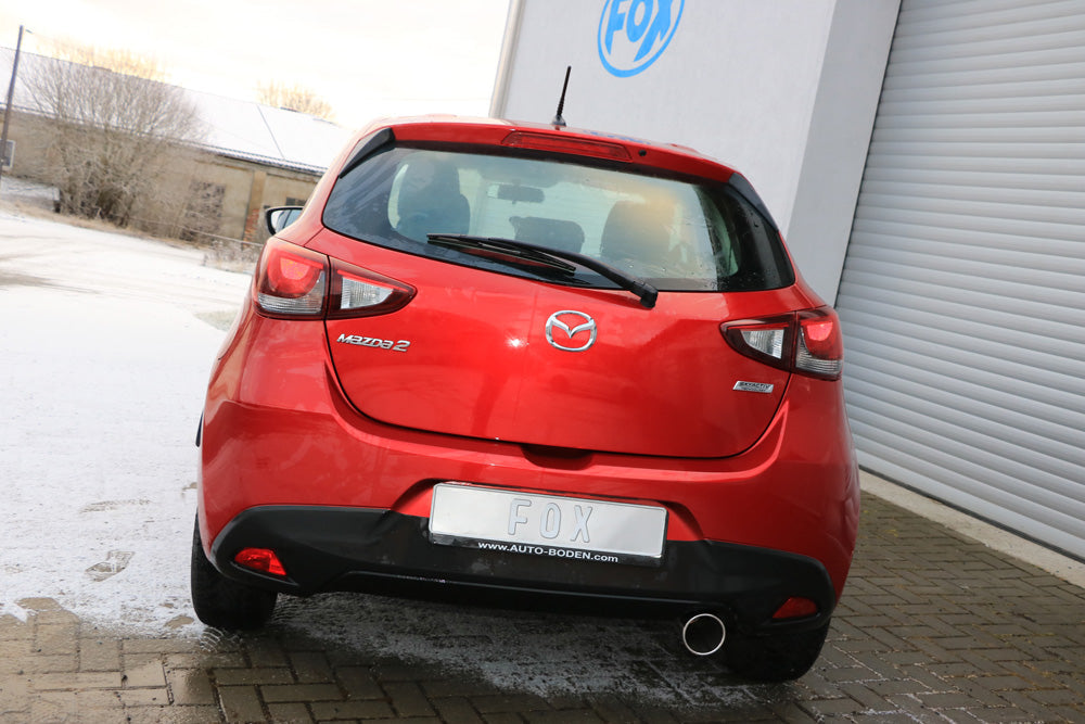 Mazda 2 DL/DJ Endschalldämpfer - 1x100 Typ 12