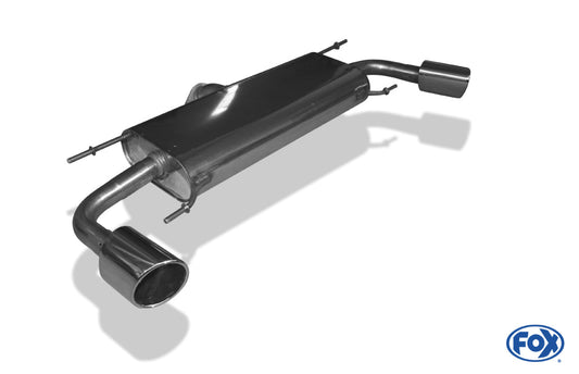 Mazda CX5 - KE/ GH Endschalldämpfer quer rechts/links - 115x85 Typ 38 rechts/links