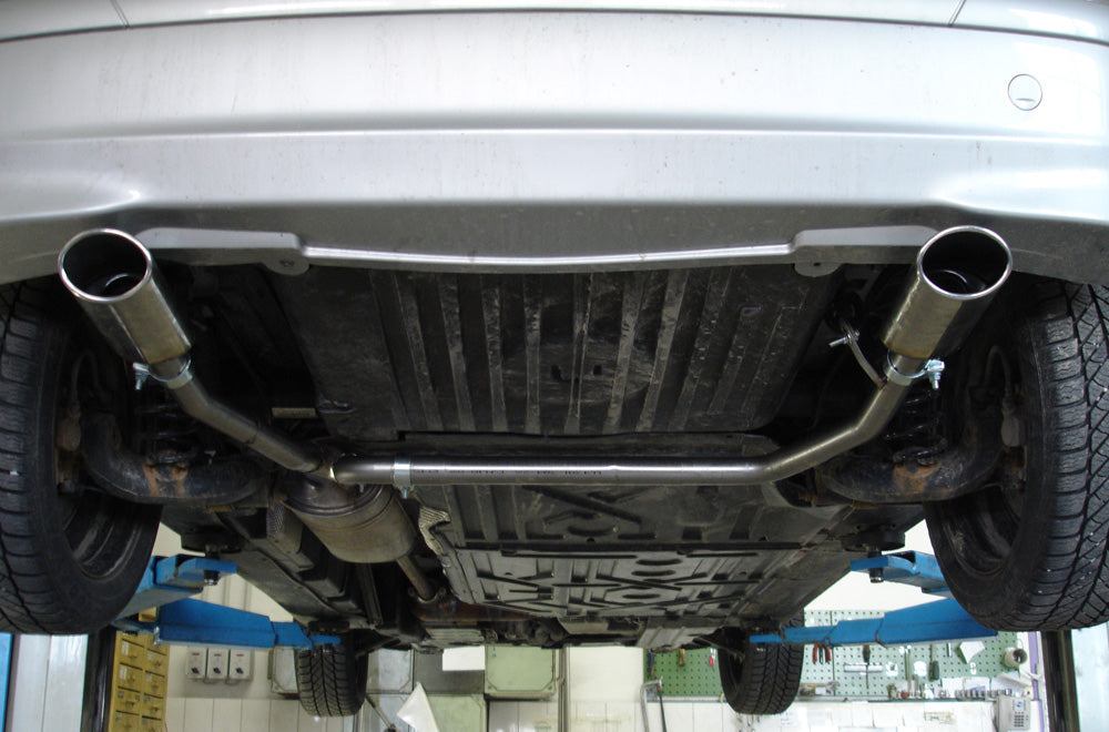 Mercedes A-Klasse 168 Endrohrsystem rechts/links für original Endschalldämpfer - 106x71 Typ 32 rechts/links