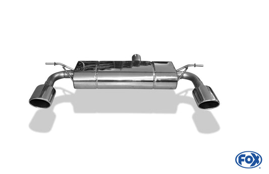 Mercedes A-Klasse 176 - 4-matic Endschalldämpfer quer Ausgang rechts/links - 115x85 Typ 32 rechts/links