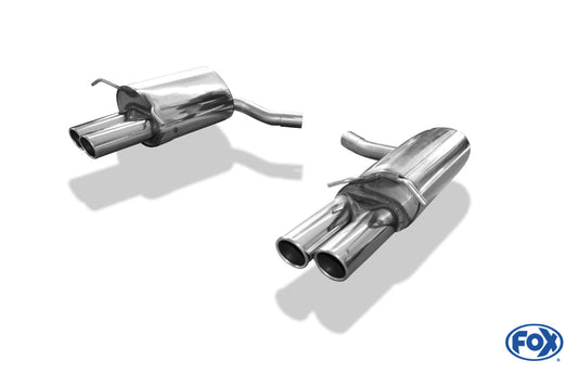 Mercedes C-Klasse 6 Zylinder - W204/S204 Endschalldämpfer rechts/links - 2x80 Typ 16 rechts/links