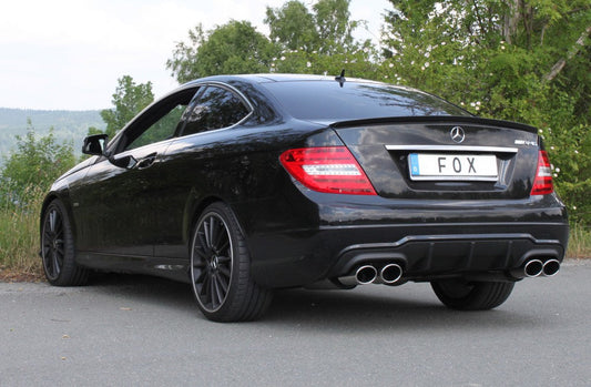 Mercedes C-Klasse Coupe 6 Zylinder - C204 AMG-Paket Endschalldämpfer rechts/links - 2x115x85 Typ 32 rechts/links
